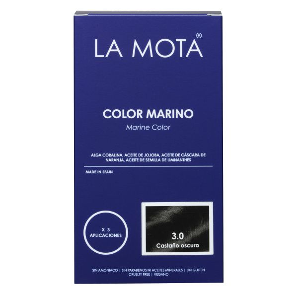 Kit Color Marino 3.0 Castaño oscuro La Caja Azul LA MOTA