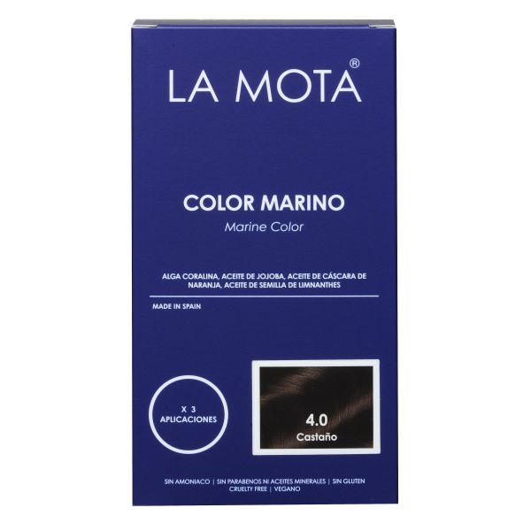 Kit Color Marino 4.0 Castaño La Caja Azul LA MOTA