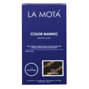 Kit Color Marino 7.1 Rubio ceniza La Caja Azul LA MOTA
