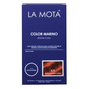 Kit Color Marino 6.4 Rubio oscuro cobre La Caja Azul LA MOTA