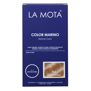 Kit Color Marino 9.0 Rubio clarísimo La Caja Azul LA MOTA