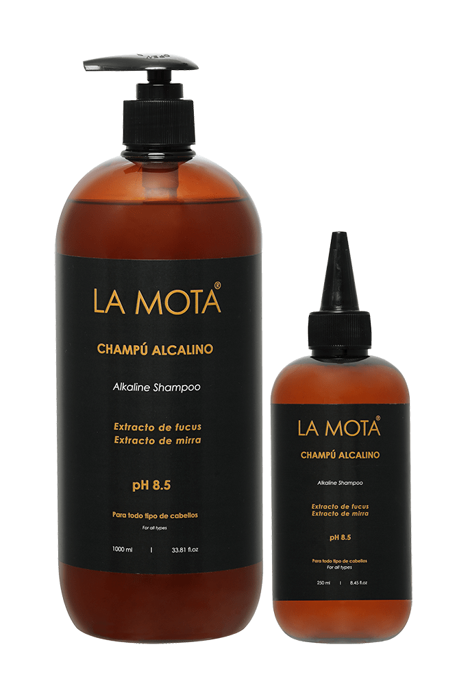 Pack Alcalino LA MOTA® champú alcalino detox cuero cabelludo