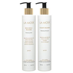 Pack Relaxing de LA MOTA®, rutina capilar para nutrir, reparar y controlar el encrespamiento