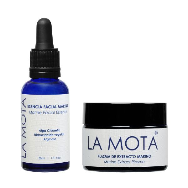 Pack facial antiedad con microalgas LA MOTA