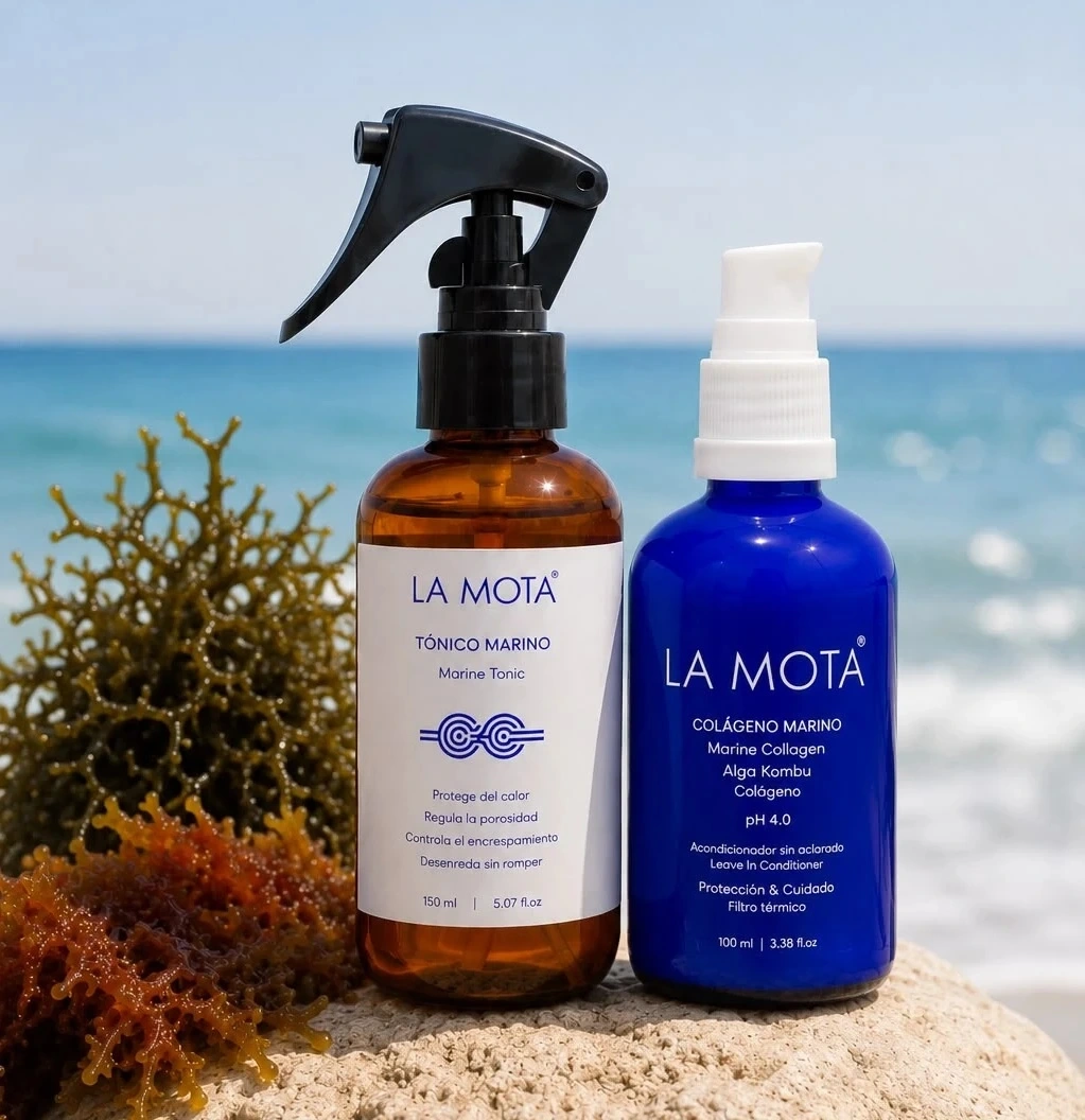 Pack SOS Verano LA MOTA® · Tónico Marino y Colágeno Marino para playa y piscina