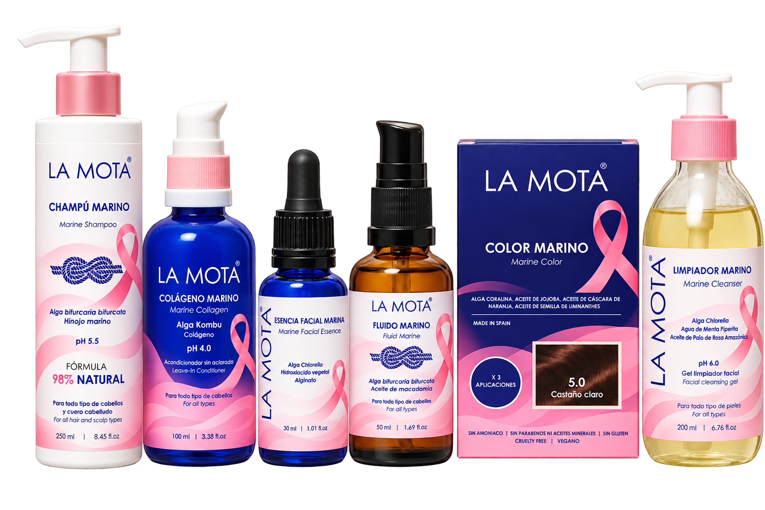 Gama LA MOTA® · Octubre Rosa, concienciación sobre el cáncer de mama